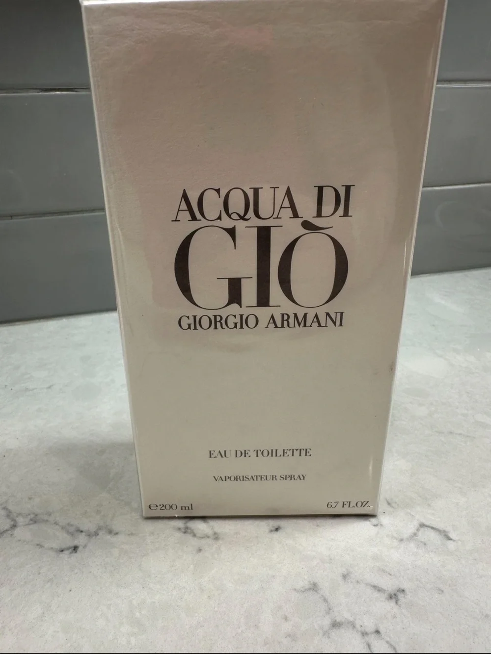 New Acqua Di Giò EDT by Giorgio Armani 6.7oz sealed